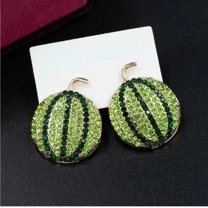 Stunning Retro Watermelon Earrings